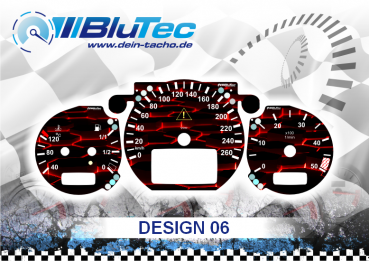 Speedometer Discs for Mercedes E-Klasse - DESIGN EDITION 06