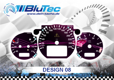 Speedometer Discs for Mercedes E-Klasse - DESIGN EDITION 08