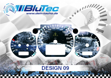 Speedometer Discs for Mercedes E-Klasse - DESIGN EDITION 09