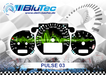 Speedometer Discs for Mercedes E-Klasse - PULSE EDITION