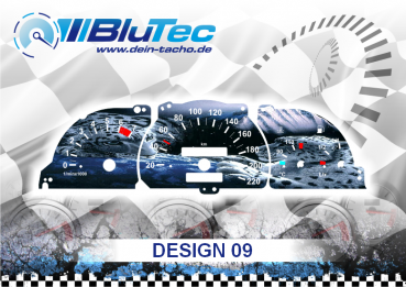 Speedometer Discs for Opel Astra F, Vectra A, Calibra - DESIGN EDITION 09