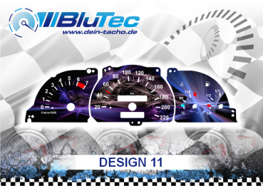 Tachoscheiben für Opel Astra F, Vectra A, Calibra - DESIGN EDITION 11