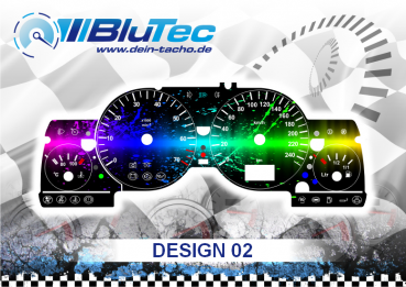 Speedometer Discs for Opel Astra G, Zafira A - DESIGN EDITION 02
