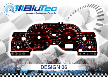Speedometer Discs for Opel Astra G, Zafira A - DESIGN EDITION 06