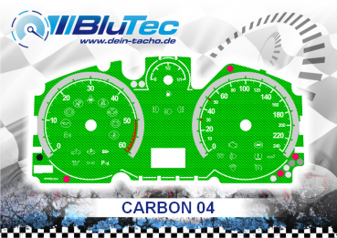 Speedometer Discs for Opel Astra H, Zafira B - CARBON EDITION