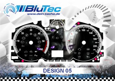 Speedometer Discs for Opel Astra H, Zafira B - DESIGN EDITION 05