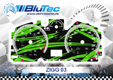 Speedometer Discs for Opel Astra H, Zafira B - ZIGG EDITION