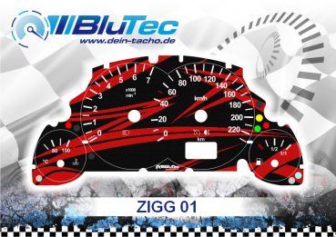 Speedometer Discs for Opel Corsa C, Tigra A, Meriva A, Combo C - ZIGG EDITION