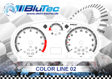 Dials for Opel Corsa D - COLORLINE EDITION 01