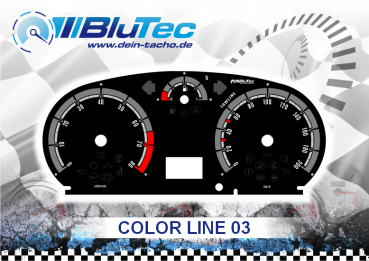 Dials for Opel Corsa D - COLORLINE EDITION 01