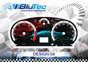 Speedometer Discs for Opel Corsa D - DESIGN EDITION 04