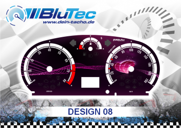 Speedometer Discs for Opel Corsa D - DESIGN EDITION 08