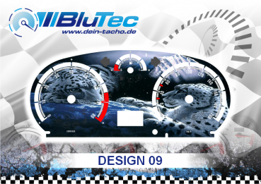 Speedometer Discs for Opel Corsa D - DESIGN EDITION 09