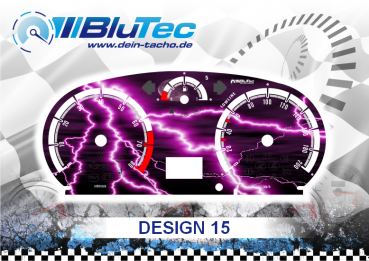 Speedometer Discs for Opel Corsa D - DESIGN EDITION 15