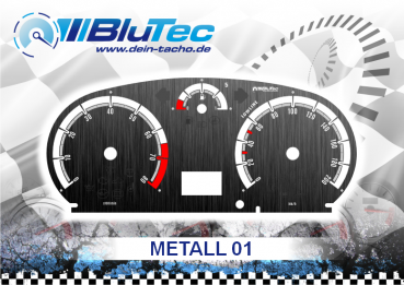 Speedometer Discs for Opel Corsa D- METALL EDITION