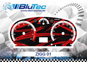 Speedometer Discs for Opel Corsa D-  ZIGG EDITION