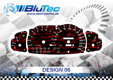 Speedometer Discs for Opel Omega B - DESIGN EDITION 06