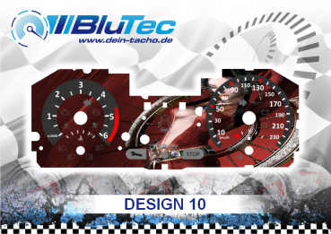 Speedometer Discs for Renault Clio 3 - DESIGN EDITION 10