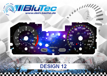 Speedometer Discs for Renault Clio 3 - DESIGN EDITION 12