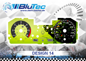 Speedometer Discs for Renault Clio 3 - DESIGN EDITION 14