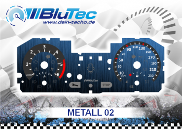 Speedometer Discs for Renault Clio 3 - METALL EDITION