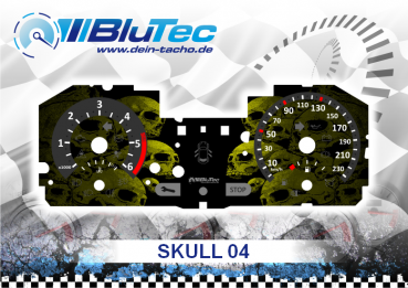 Speedometer Discs for Renault Clio 3 - CSKULL EDITION