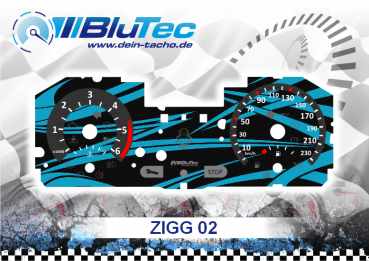 Speedometer Discs for Renault Clio 3 - ZIGG EDITION