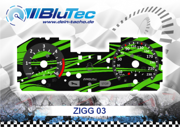 Speedometer Discs for Renault Clio 3 - ZIGG EDITION