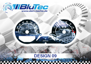 Speedometer Discs for Smart ForFour 454 - DESIGN EDITION 09