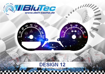 Speedometer Discs for Smart ForFour 454 - DESIGN EDITION 12