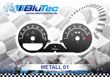 Speedometer Discs for Smart ForFour 454 - METALL EDITION