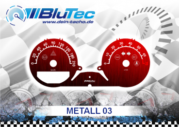 Speedometer Discs for Smart ForFour 454 - METALL EDITION