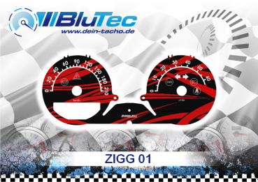 Speedometer Discs for Smart ForFour 454 - ZIGG EDITION