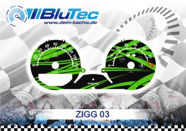 Speedometer Discs for Smart ForFour 454 - ZIGG EDITION