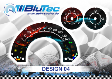Speedometer Discs for Smart ForTwo 450 - DESIGN EDITION 04