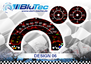 Speedometer Discs for Smart ForTwo 450 - DESIGN EDITION 06