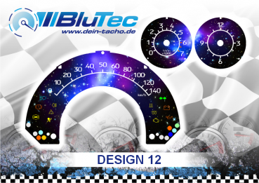 Speedometer Discs for Smart ForTwo 450 - DESIGN EDITION 12