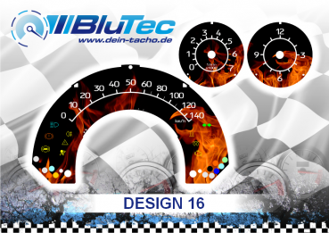 Speedometer Discs for Smart ForTwo 450 - DESIGN EDITION 16