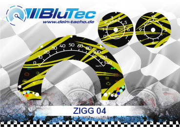 Speedometer Discs for Smart ForTwo 450 - ZIGG EDITION