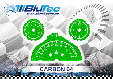 Speedometer Discs for Smart ForTwo 451 - CARBON EDITION