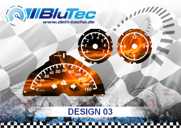 Speedometer Discs for Smart ForTwo 451 - DESIGN EDITION 03