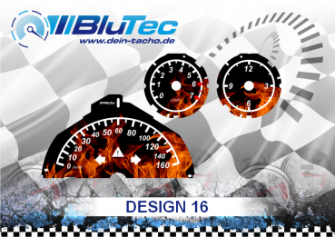 Speedometer Discs for Smart ForTwo 451 - DESIGN EDITION 16