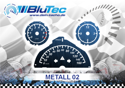 Speedometer Discs for Smart ForTwo 451 - METALL EDITION