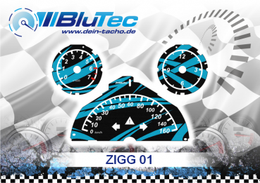Speedometer Discs for Smart ForTwo 451 - ZIGG EDITION