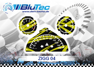 Speedometer Discs for Smart ForTwo 451 - ZIGG EDITION