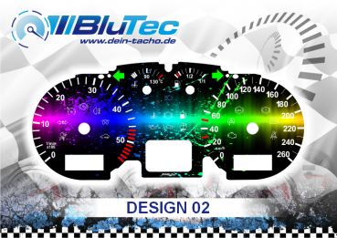 Speedometer Discs for VW Golf 4 - DESIGN EDITION 02