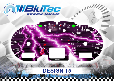 Speedometer Discs for VW Golf 4 - DESIGN EDITION 15