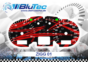 Speedometer Discs for VW Golf 4 - ZIGG EDITION