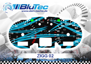 Speedometer Discs for VW Golf 4 - ZIGG EDITION