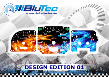 Speedometer Discs for Dials for Volvo V40 - DESIGN EDITION 01
